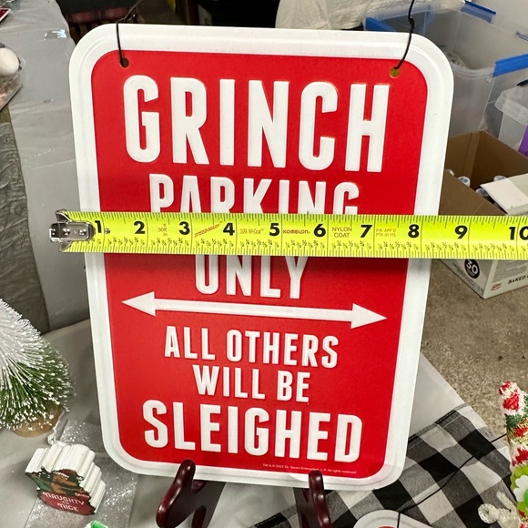 Grinch Parking Only All Others Will Be Sleighed - Picture 4 of 5